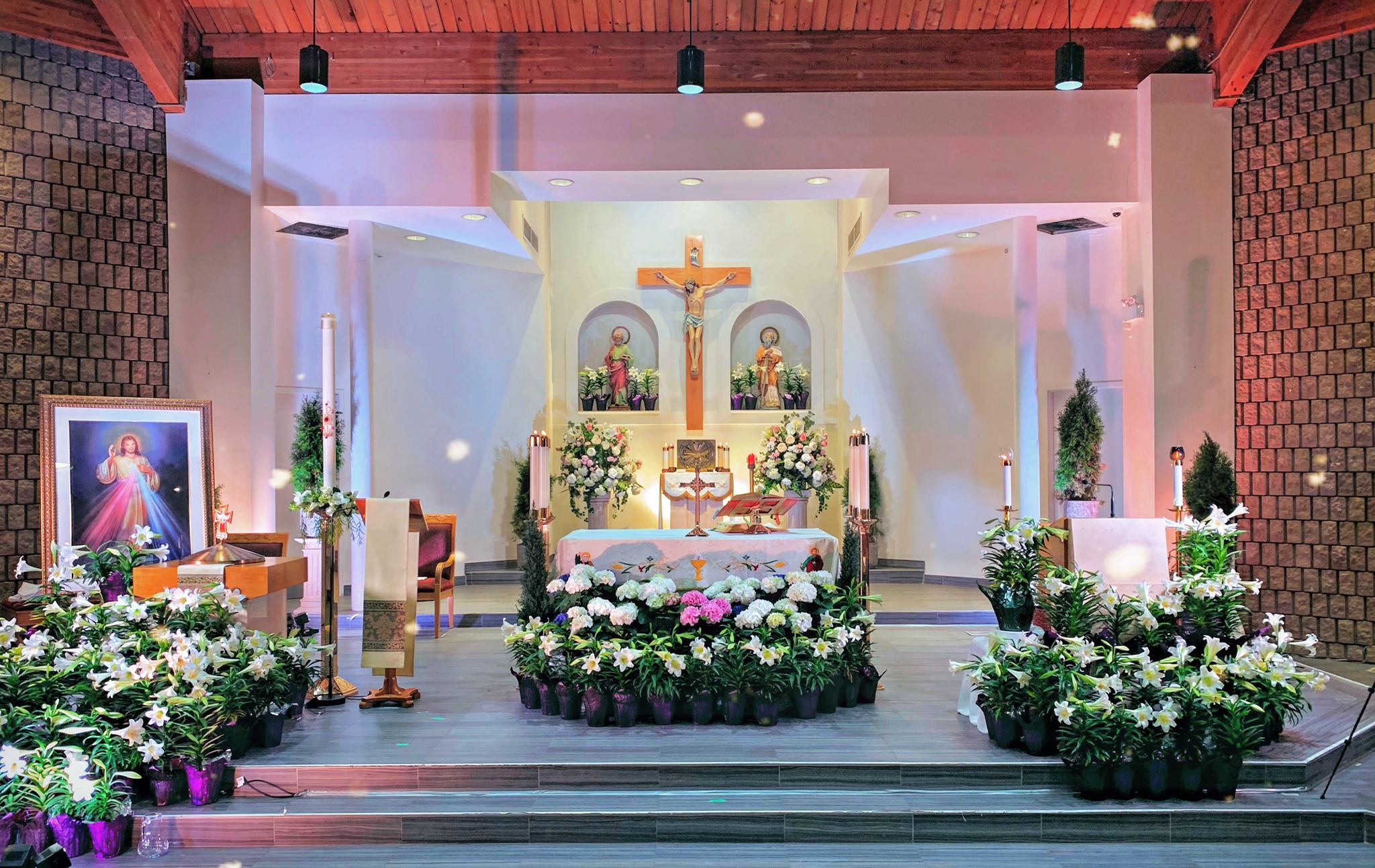 The Altar at Sts. Peter and Paul Parish, Mississauga, Ontario